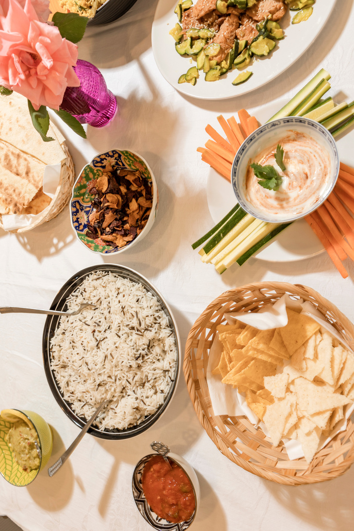 Variety of Vegan Food on the Table